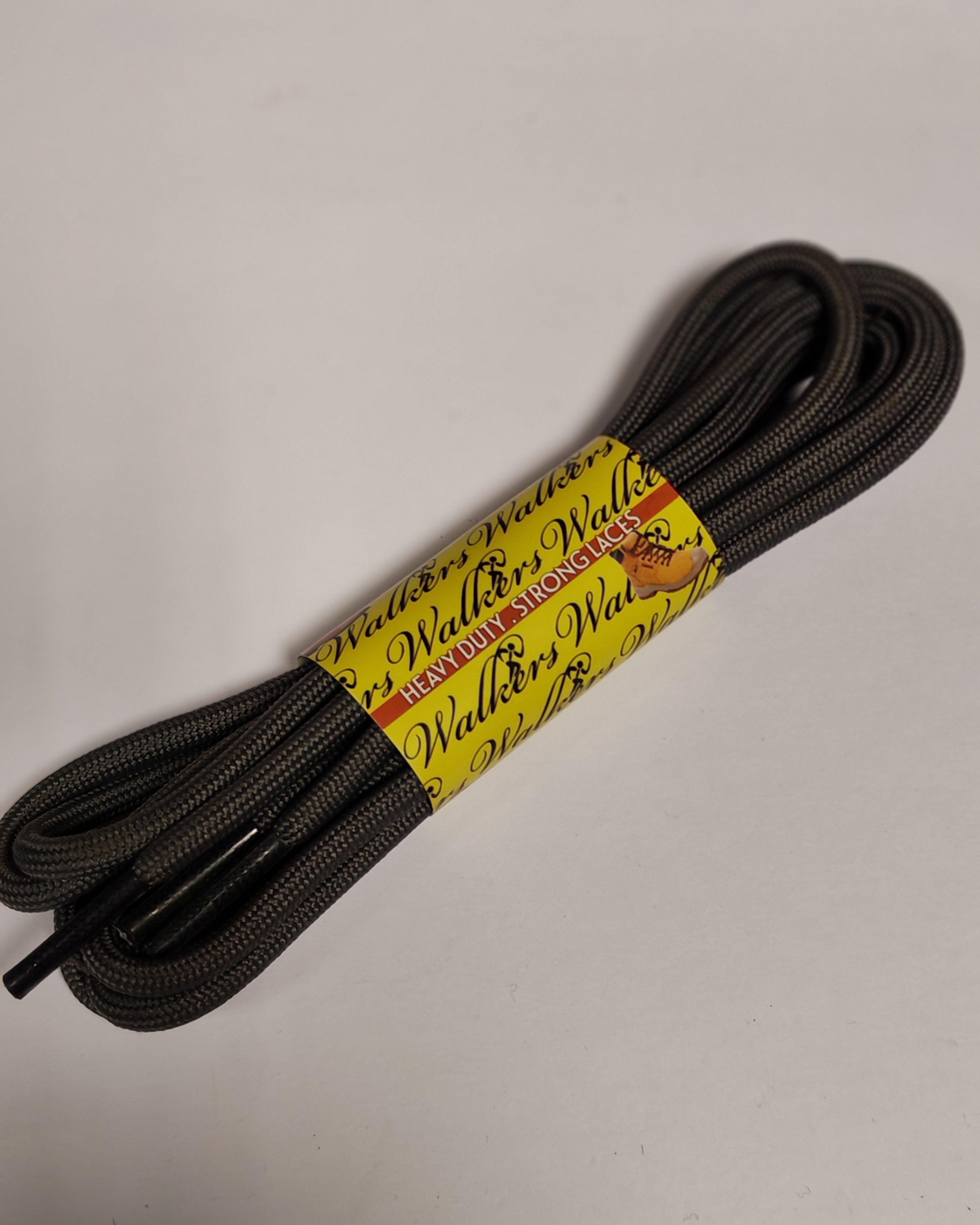 Heavy Duty Black Strong Round Shoe Laces