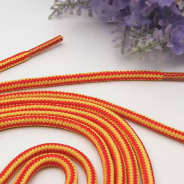 Heavy Duty Black Strong Round Shoe Laces