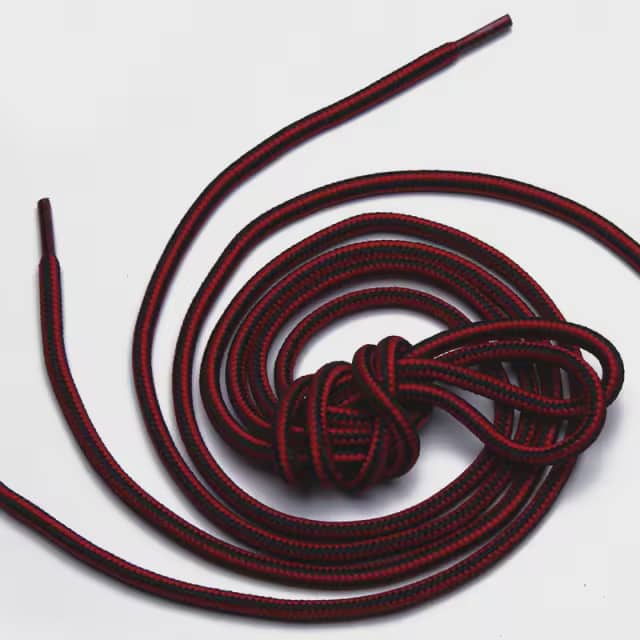 Heavy Duty Black Strong Round Shoe Laces