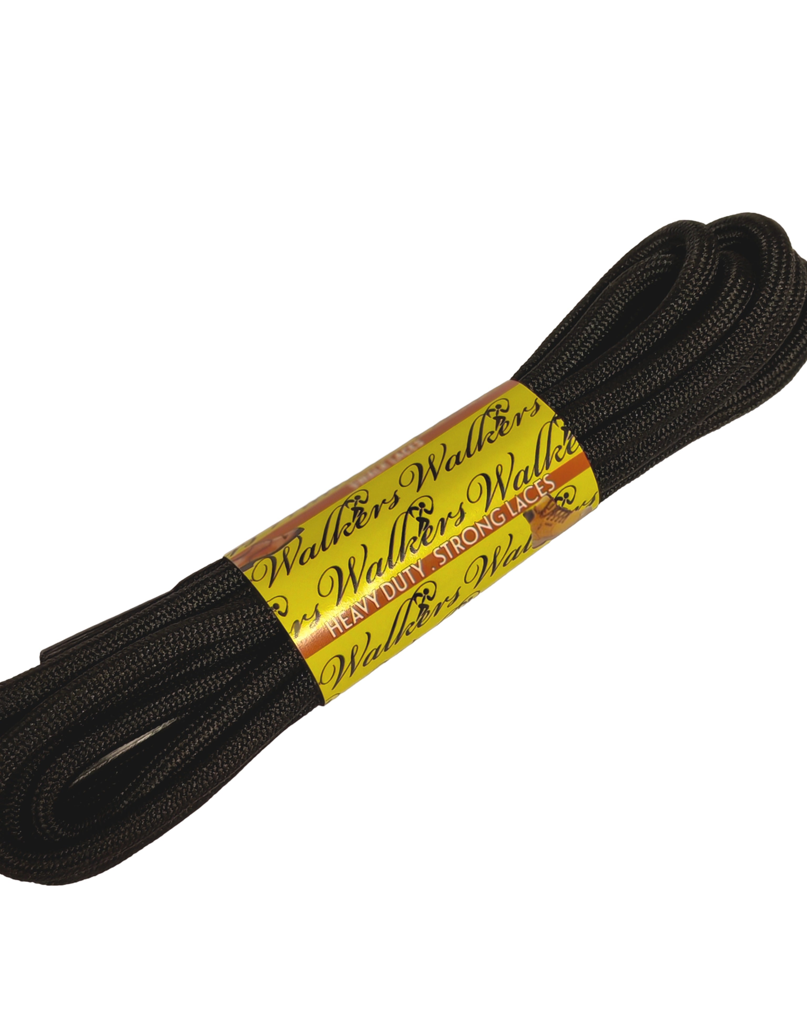 Heavy Duty Black Strong Round Shoe Laces